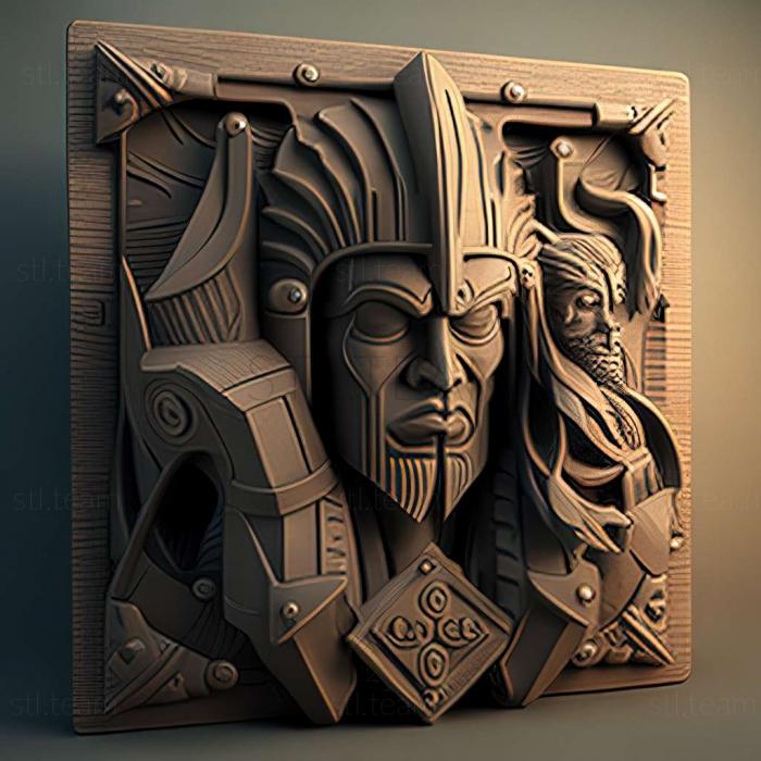 3D model Knights of the Temple 2 game (STL)
